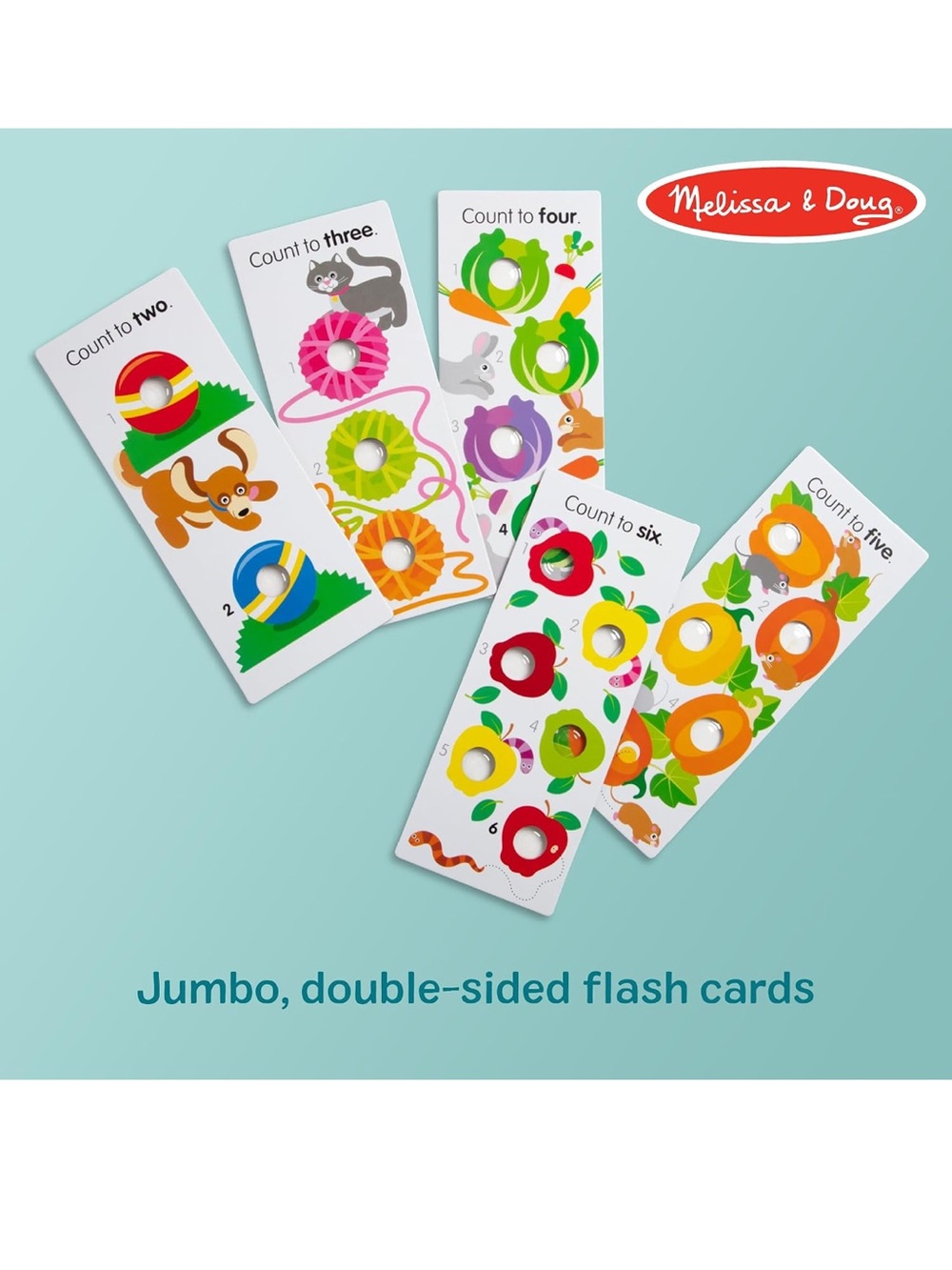 Melissa & Doug Poke A Dot Number Learning Cards